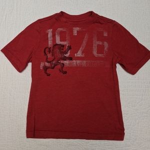 Mossimo red t-shirt, size 4/5